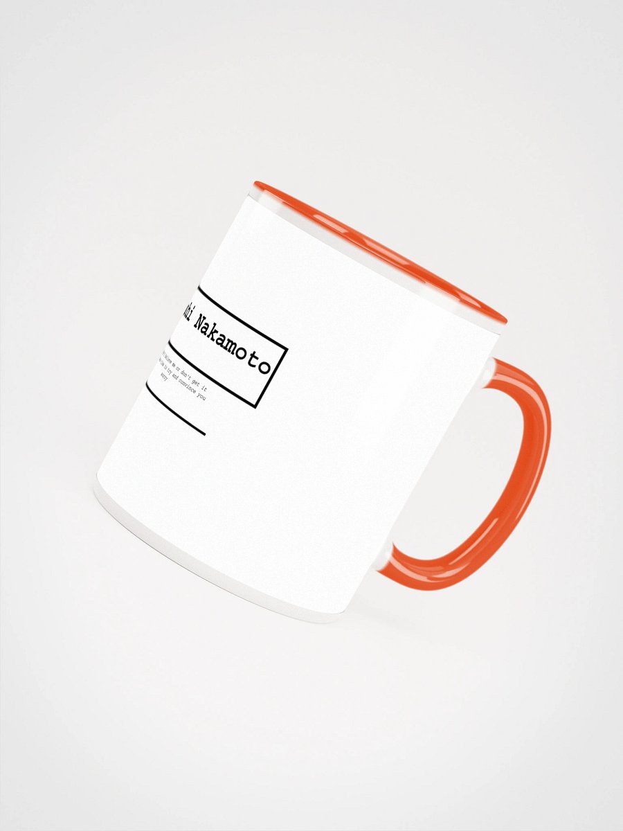 Satoshi Nakamoto Inspirational Mug product image (19)