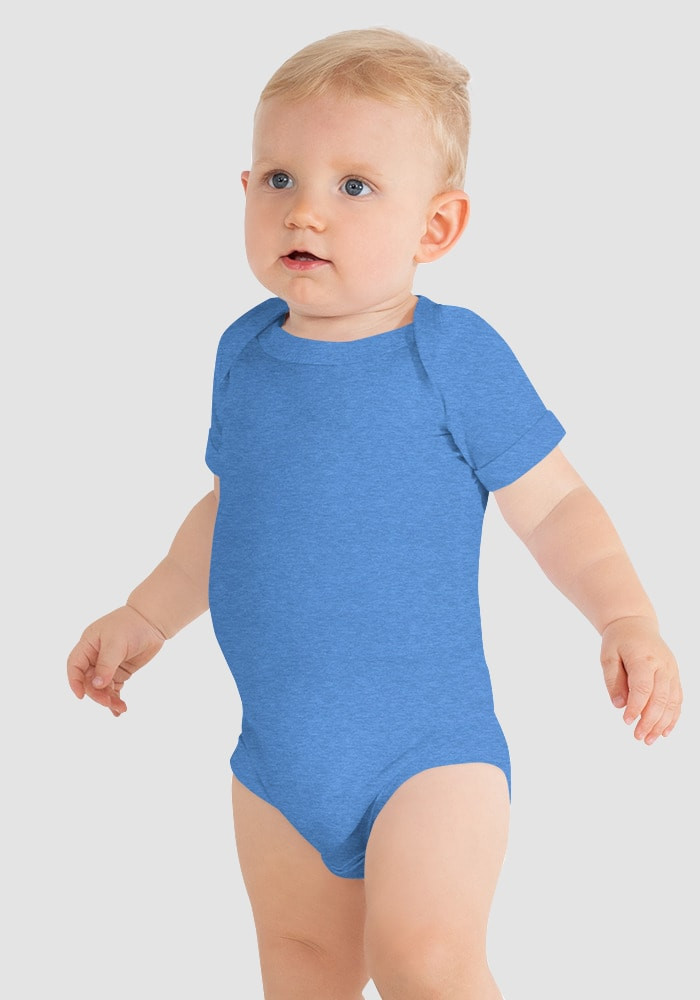 Photo showing Bella+Canvas Baby Short Sleeve One Piece 