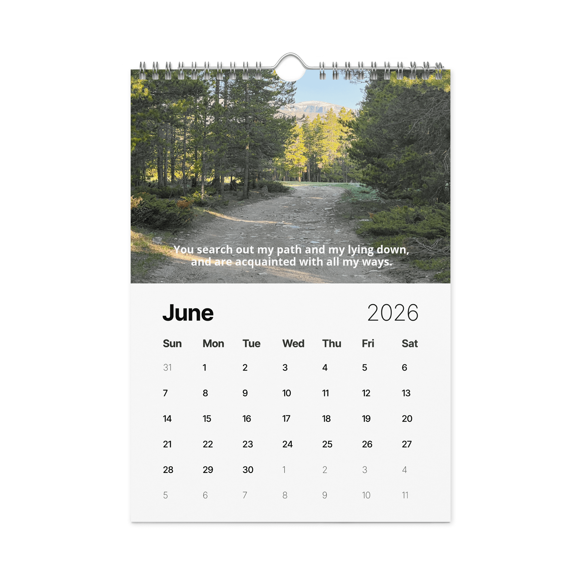 2026 Roads Less Traveled Photo Calendar product image (7)
