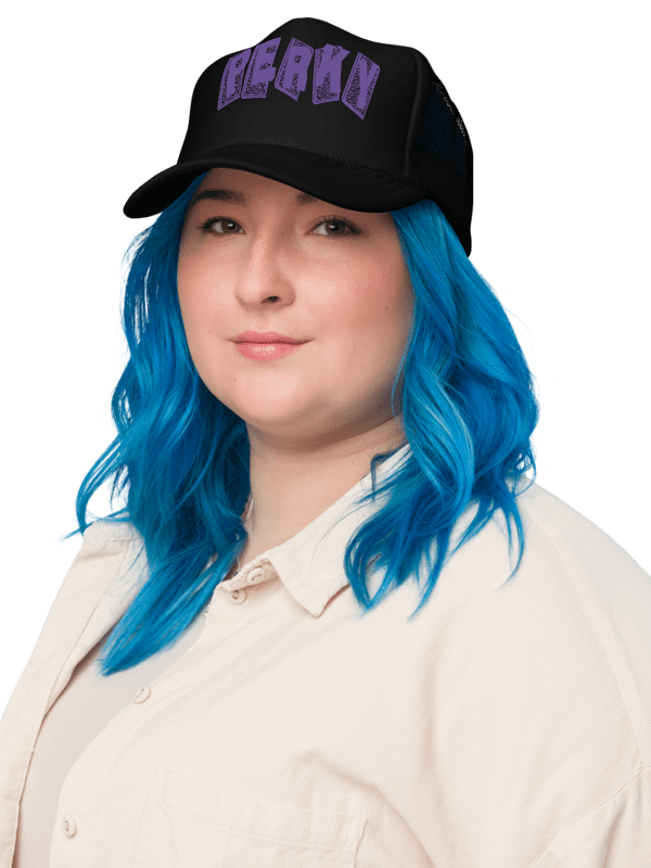 PERKY Bold Purple | Trucker Hat product image (16)