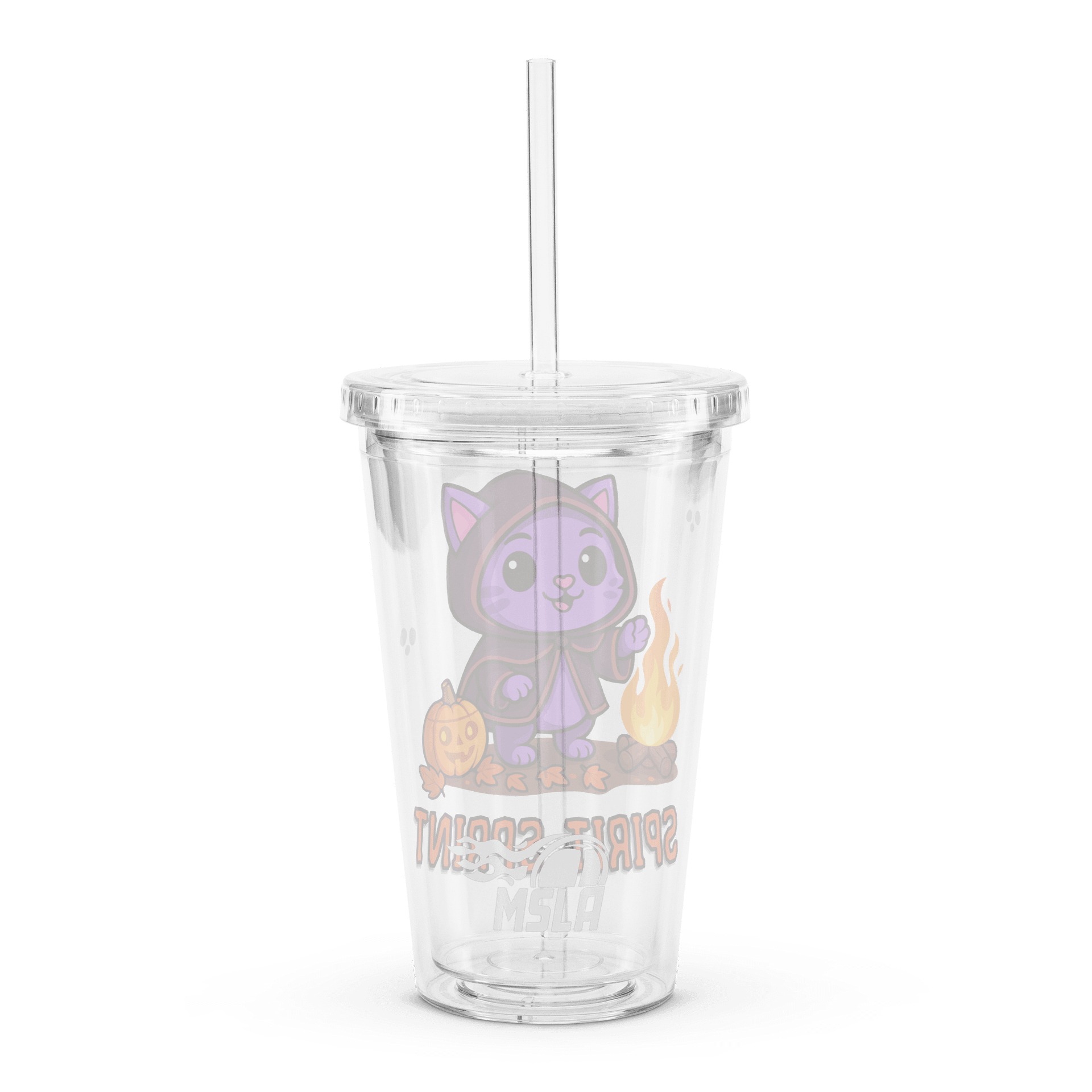 The Spirit Sprint - Double Wall Clear Plastic Tumbler product image (6)