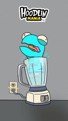 How Mondays feel! 🛸🛸🛸

#hoodlinmania #hoodlins #bigfooters #blender #monday