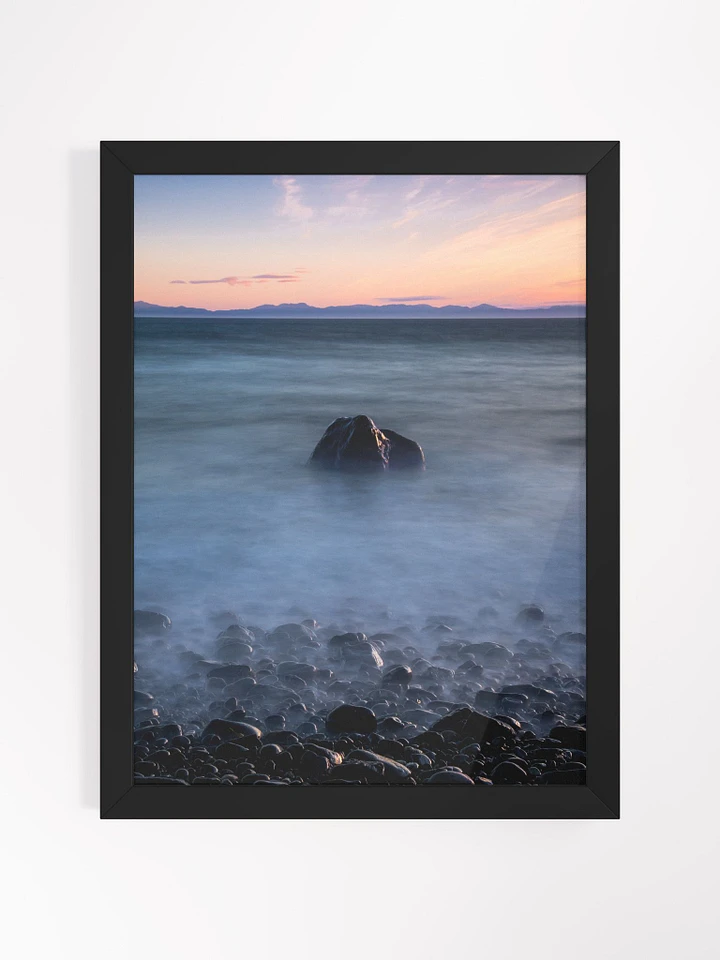 Misty Beach - Fine Art Print - Framed product image (1)