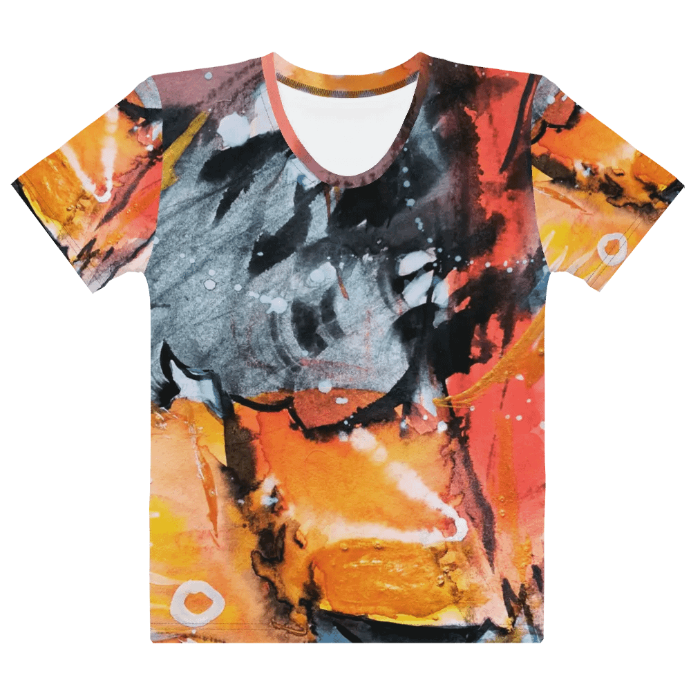original watercolour painting printed on t shirt product image (9)
