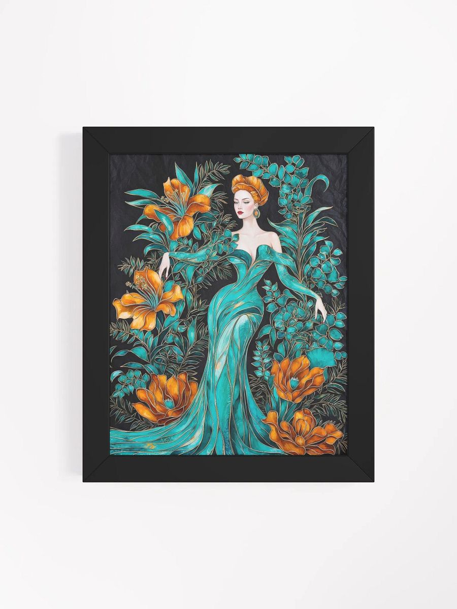 Lady Flora - Wall Art - Framed product image (3)