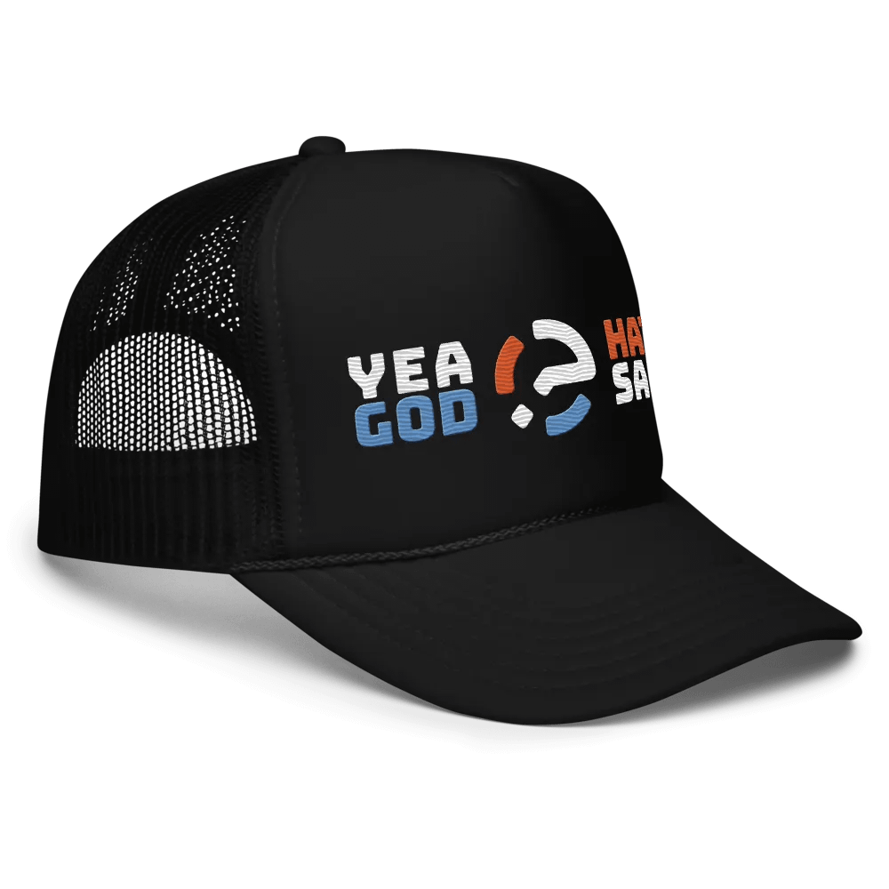 Yea God Hath Said - Embroidered Cap Black product image (3)
