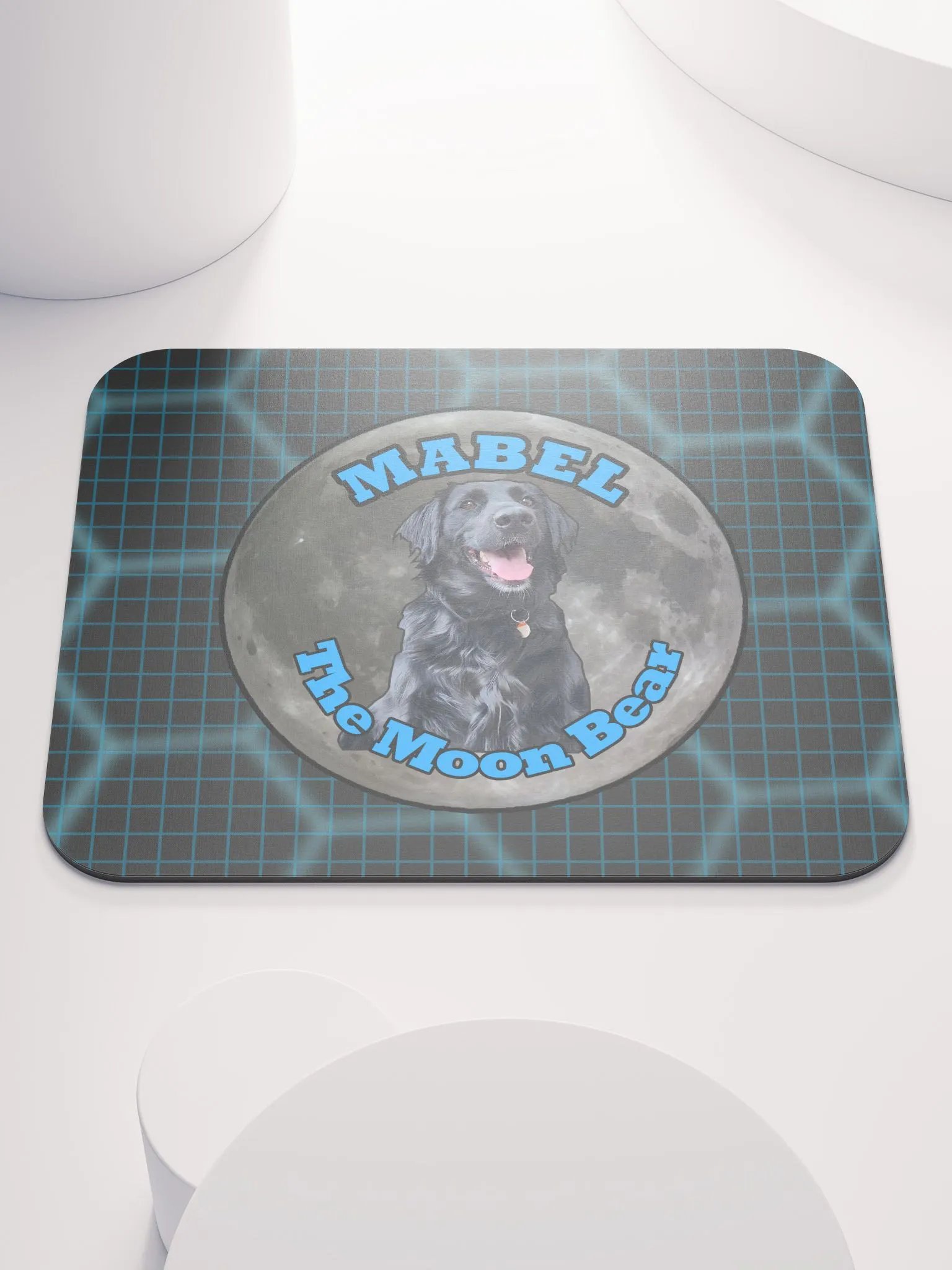 MABEL The Moon Bear Mouse Pad product image (1)