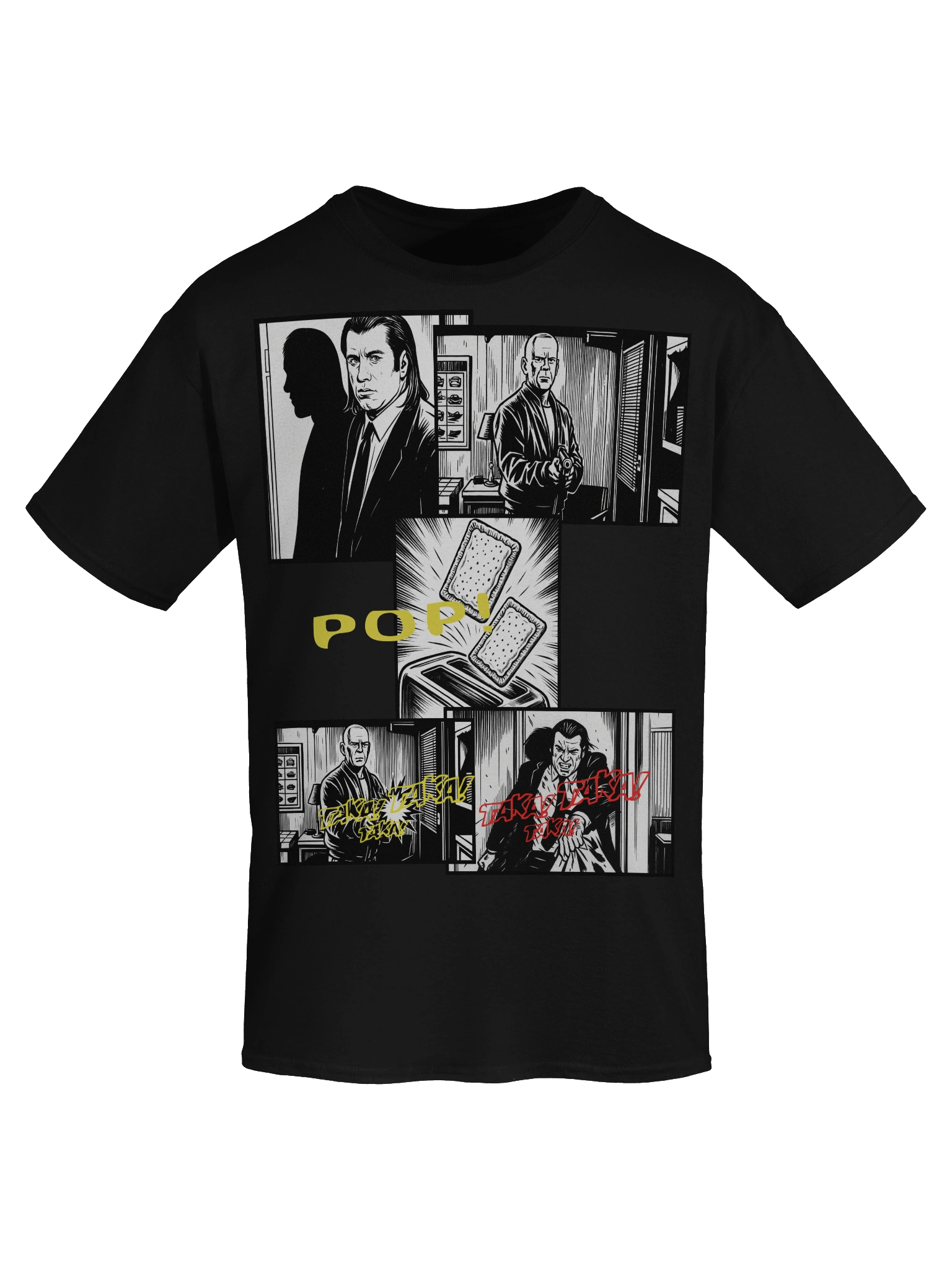 Pulp Fiction inspired Vincent Death Scene T-Shirt product image (76)