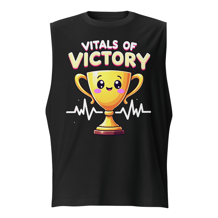 heartbeat trophy, Kawaii Vital Victory Trophy Muscle Tank product image (1)