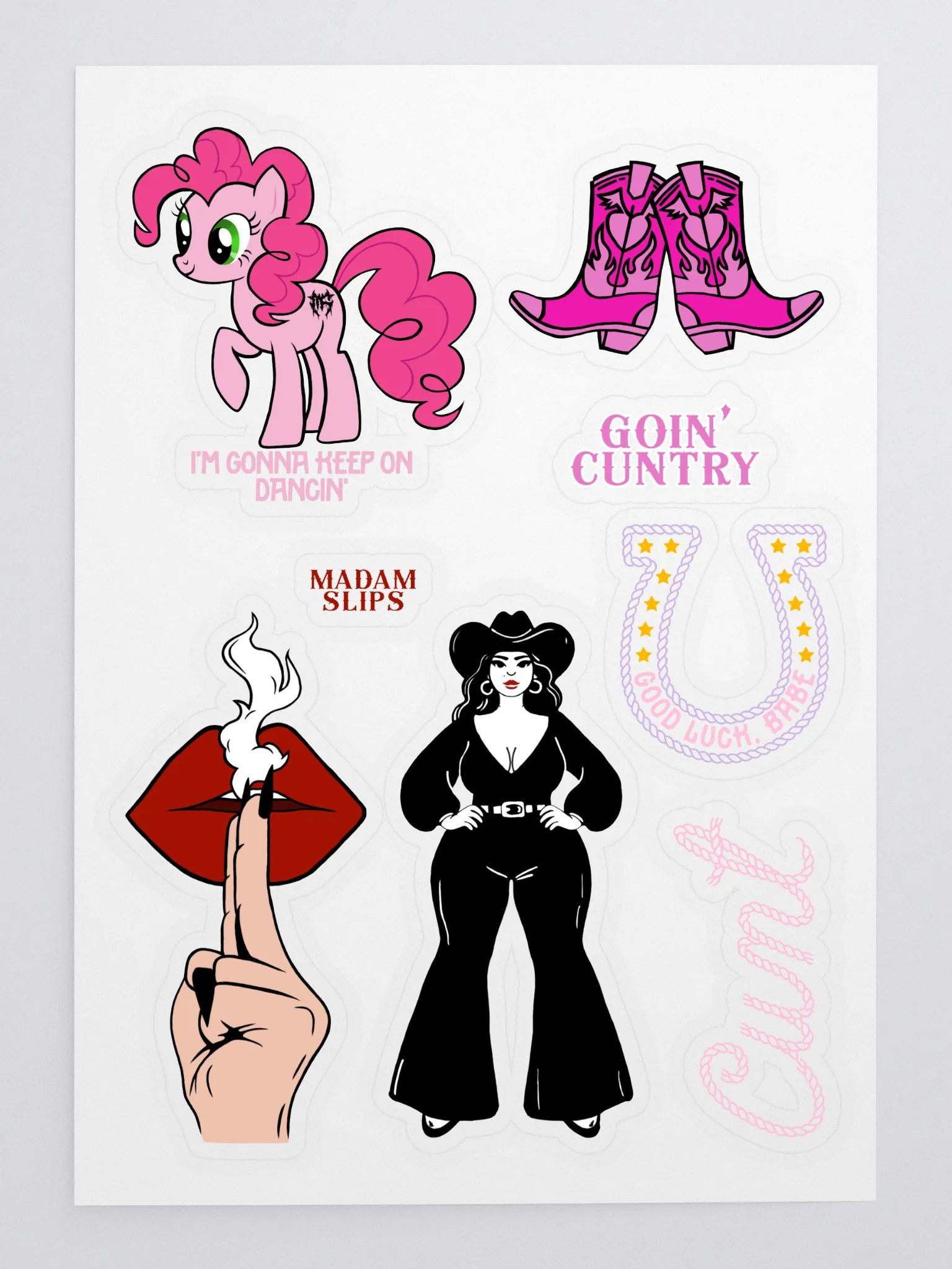 Goin' Cuntry Sticker Pack product image (3)