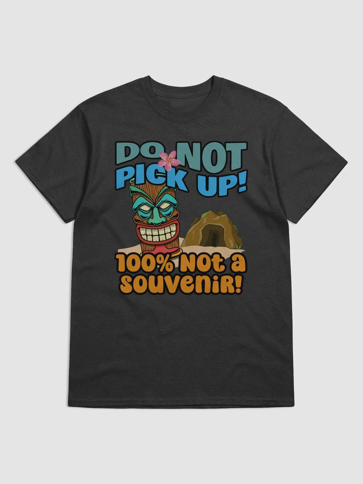 Tiki Idol - Do Not Pick Up (Brady Bunch) Cotton T-shirt product image (1)