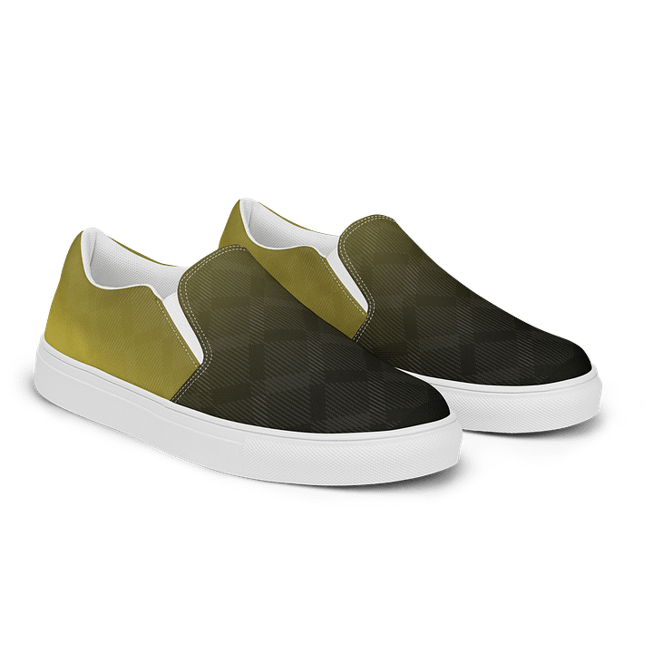 Sunset Geometry Women's Slip-On Shoes product image (2)