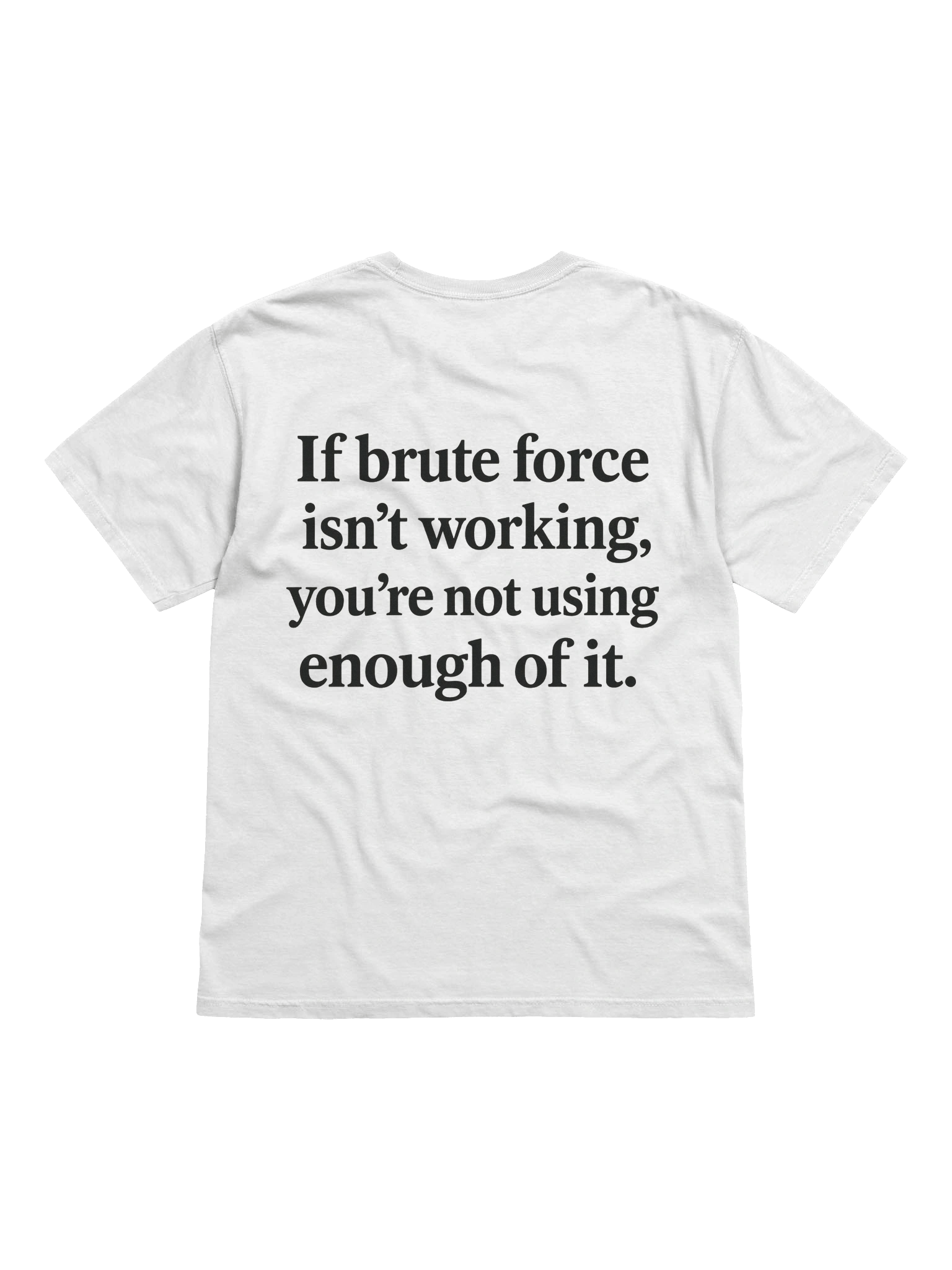 SFIA Brute Force T-shirt - white product image (2)
