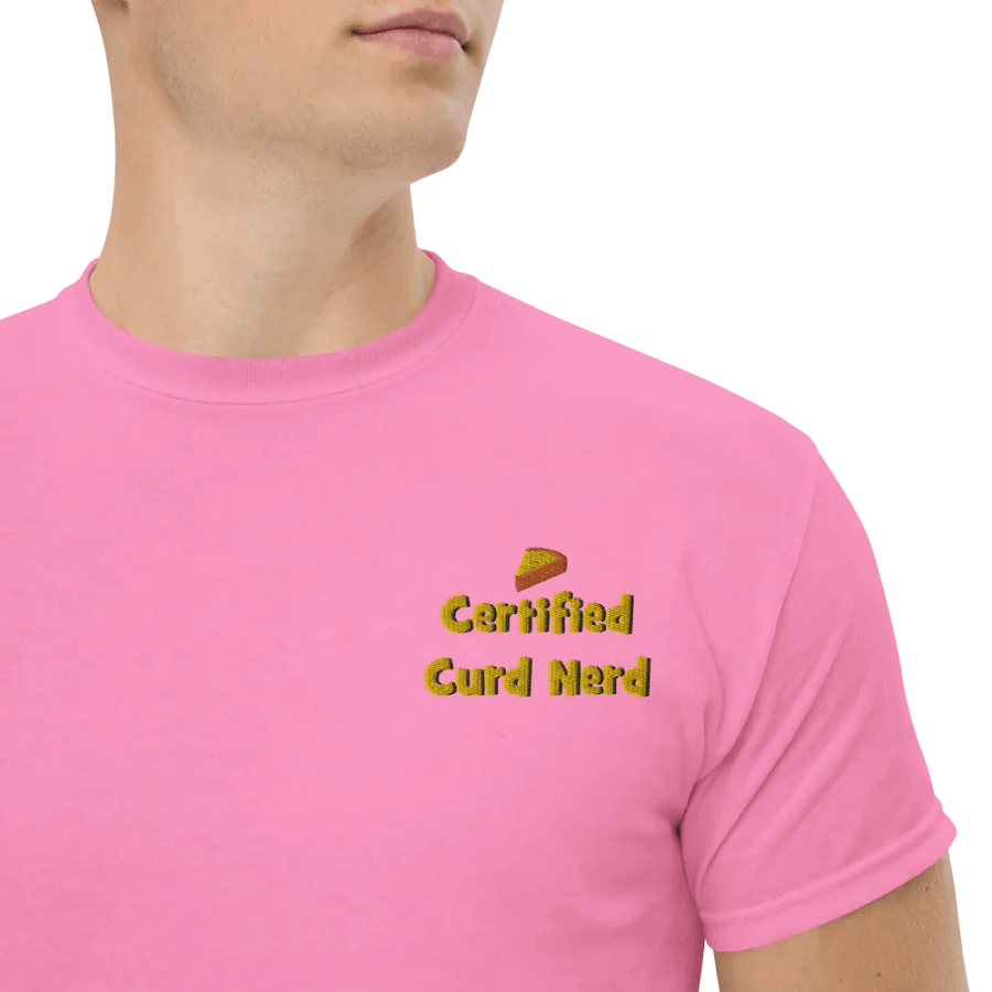Certified Curd Nerd T-Shirt Embroided Logo product image (156)