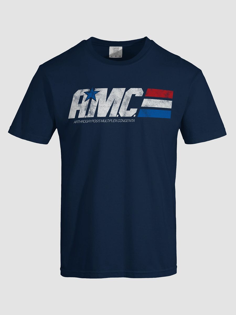 A.M.C. Arthrogryposis Multiplex Congenita Distressed Tee product image (50)