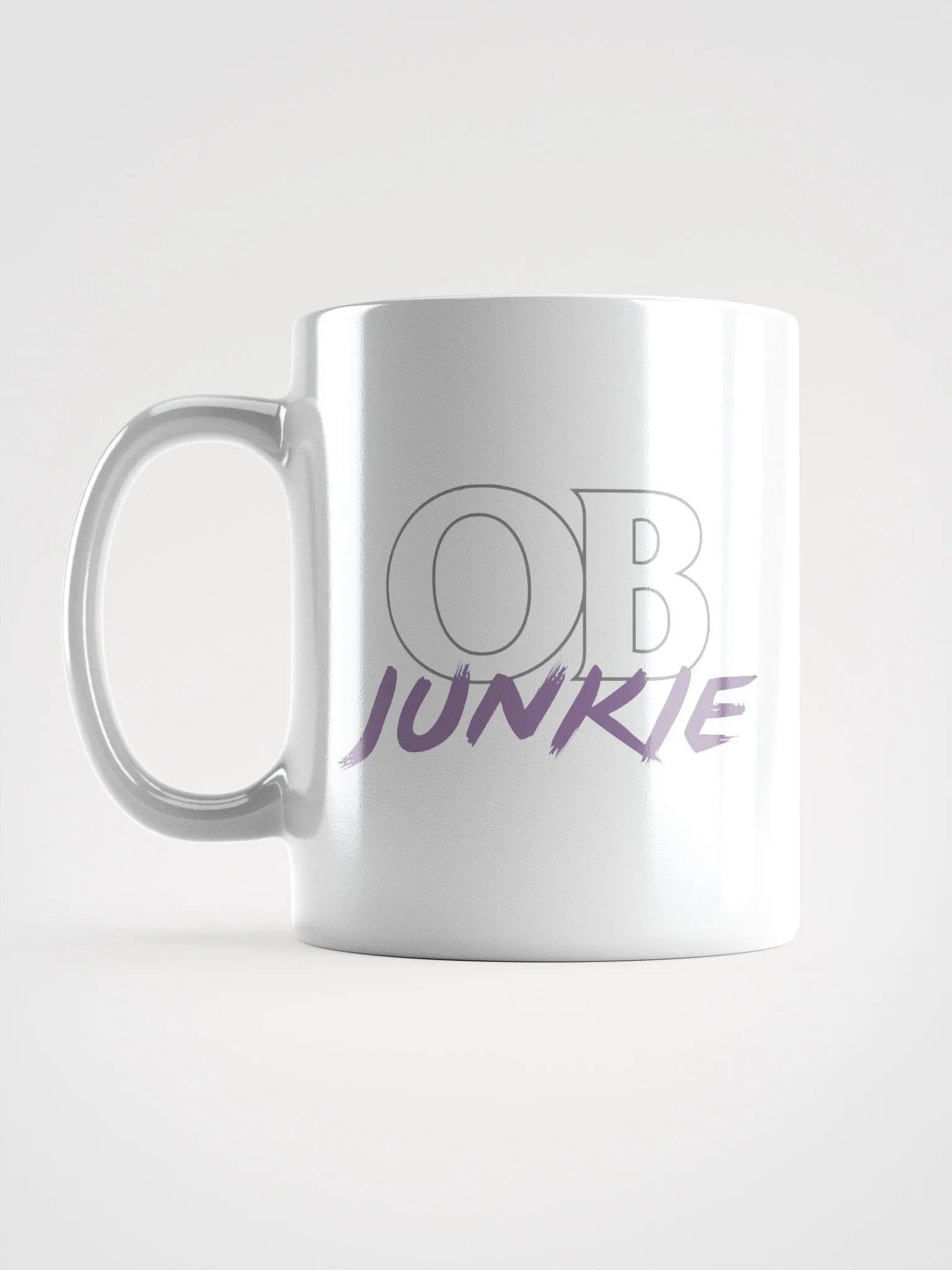 OB Junkie White Glossy Mug product image (3)
