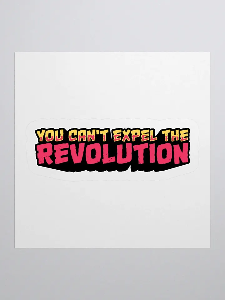 You Can't Expel The Revolution Sticker product image (1)
