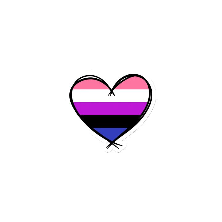 Gender Fluid Pride Magnet product image (1)