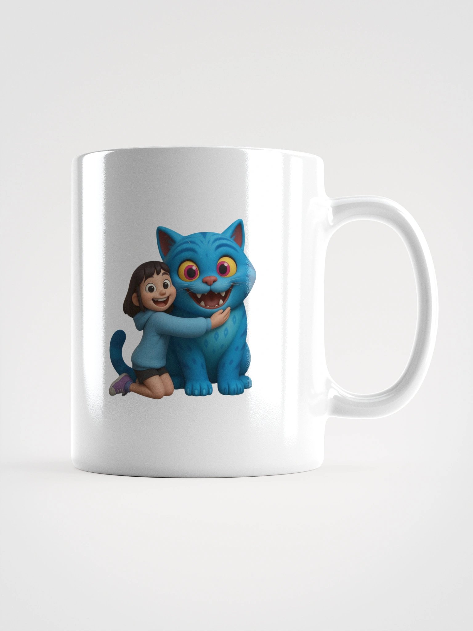 Cat Hug Bliss Mug product image (1)