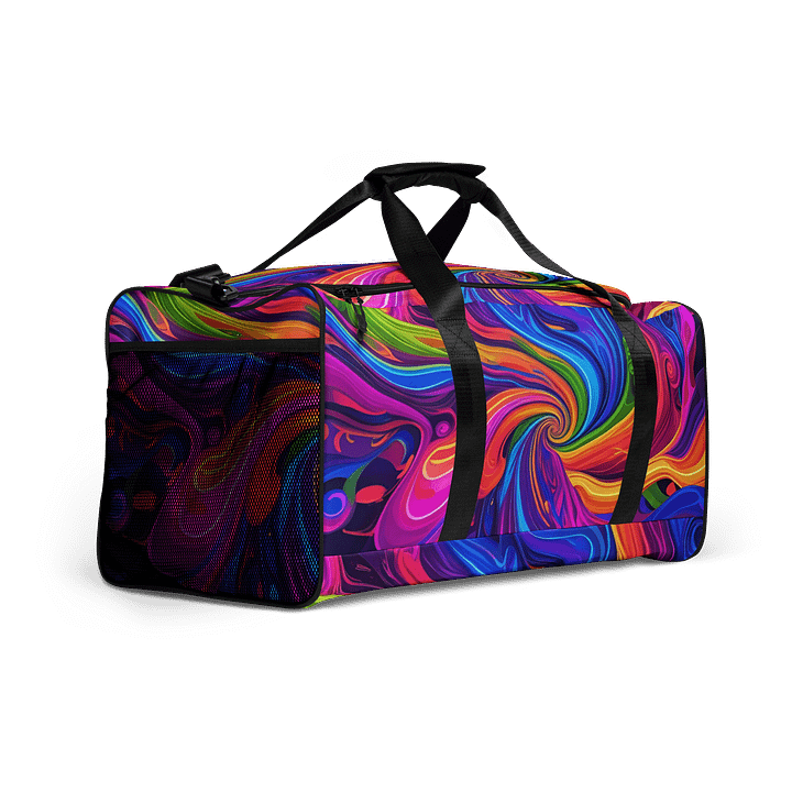 Vibrant Swirl All-Over Duffle Bag product image (2)