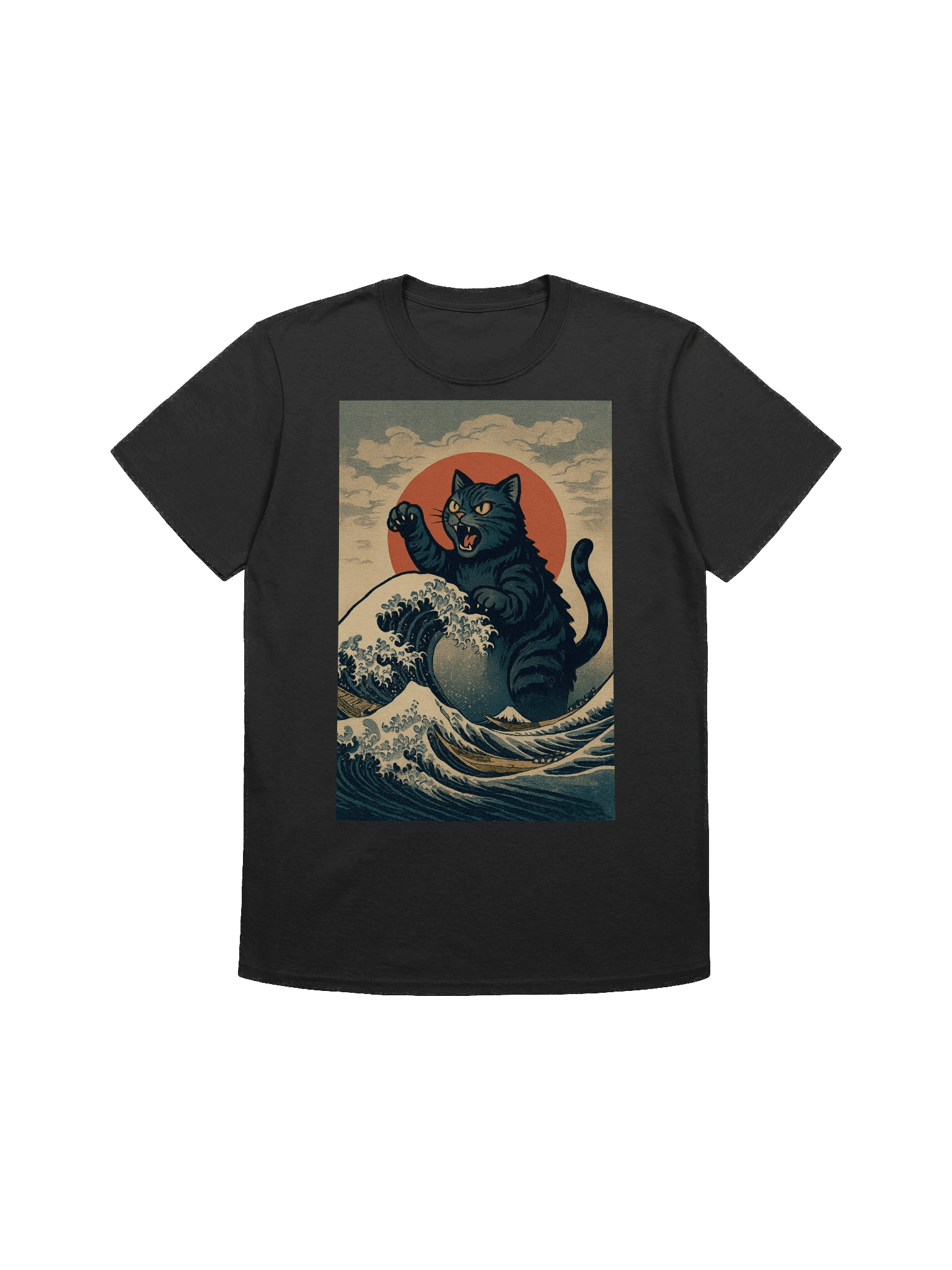 Japanese Art Catzella T-Shirt product image (2)