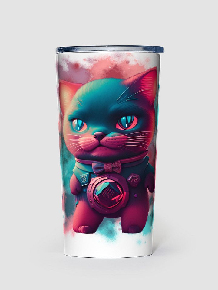 Splatter Kitty Tumbler product image (1)