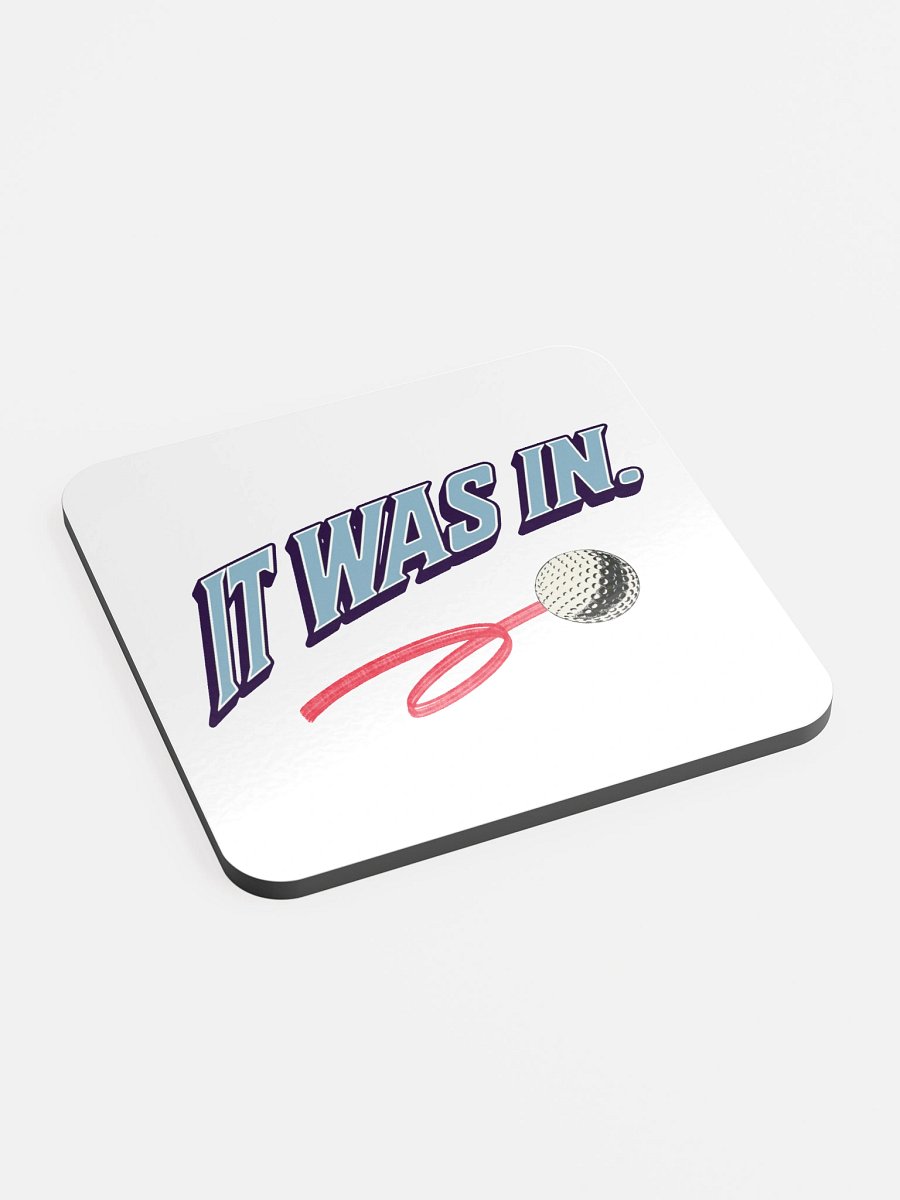 It Was In Golfing Motion Line Coaster product image (3)