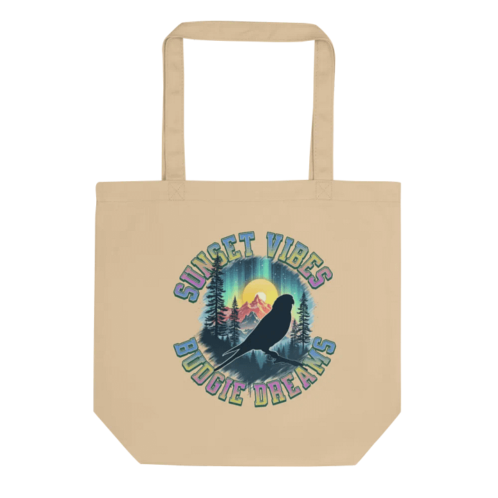 Sunset Vibes Budgie Dreams Eco Tote product image (1)