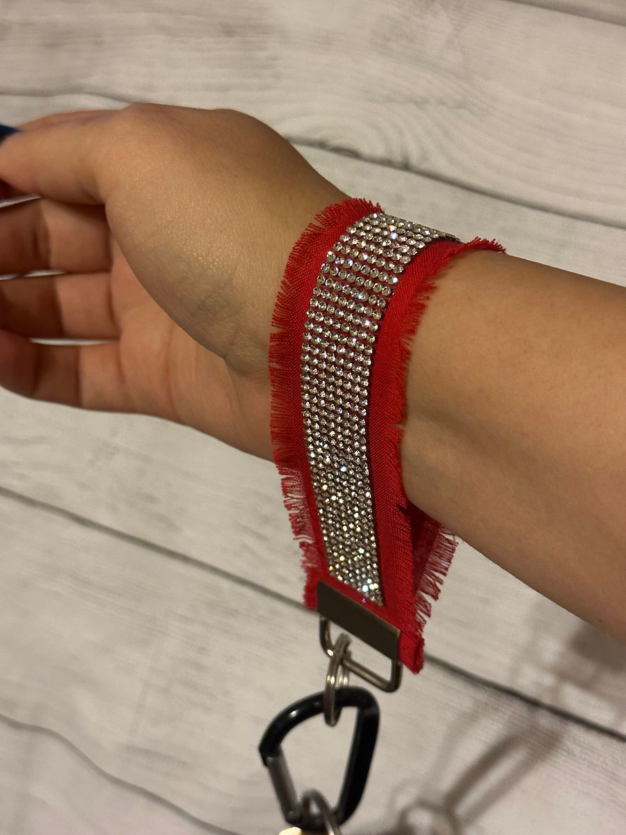 Scarlet Letter Wristlet Keychain product image (2)