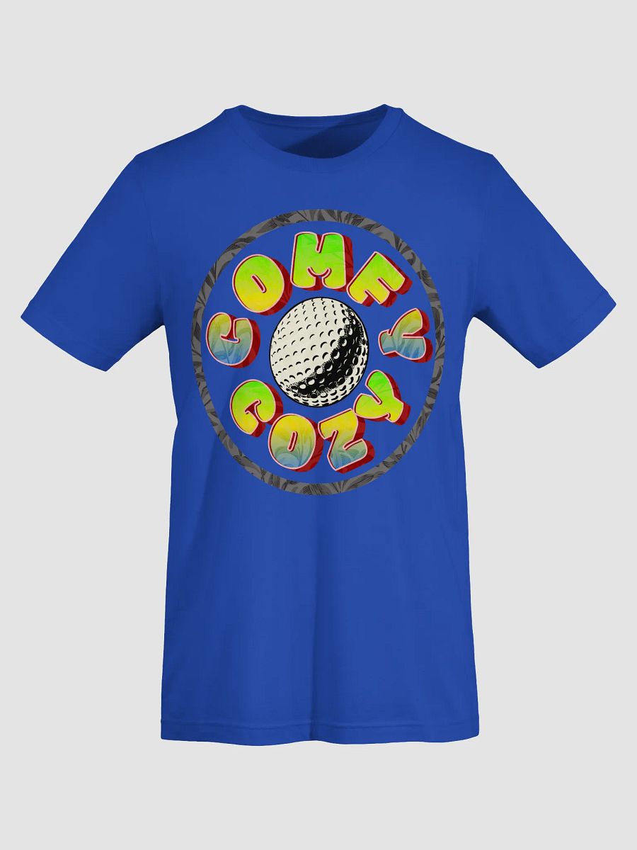 Comfy Cozy Golf Swirly Ball Circle T-Shirt product image (14)