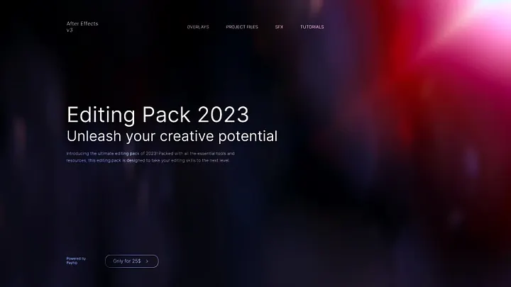 Zlux Editing Pack 2023 product image (1)