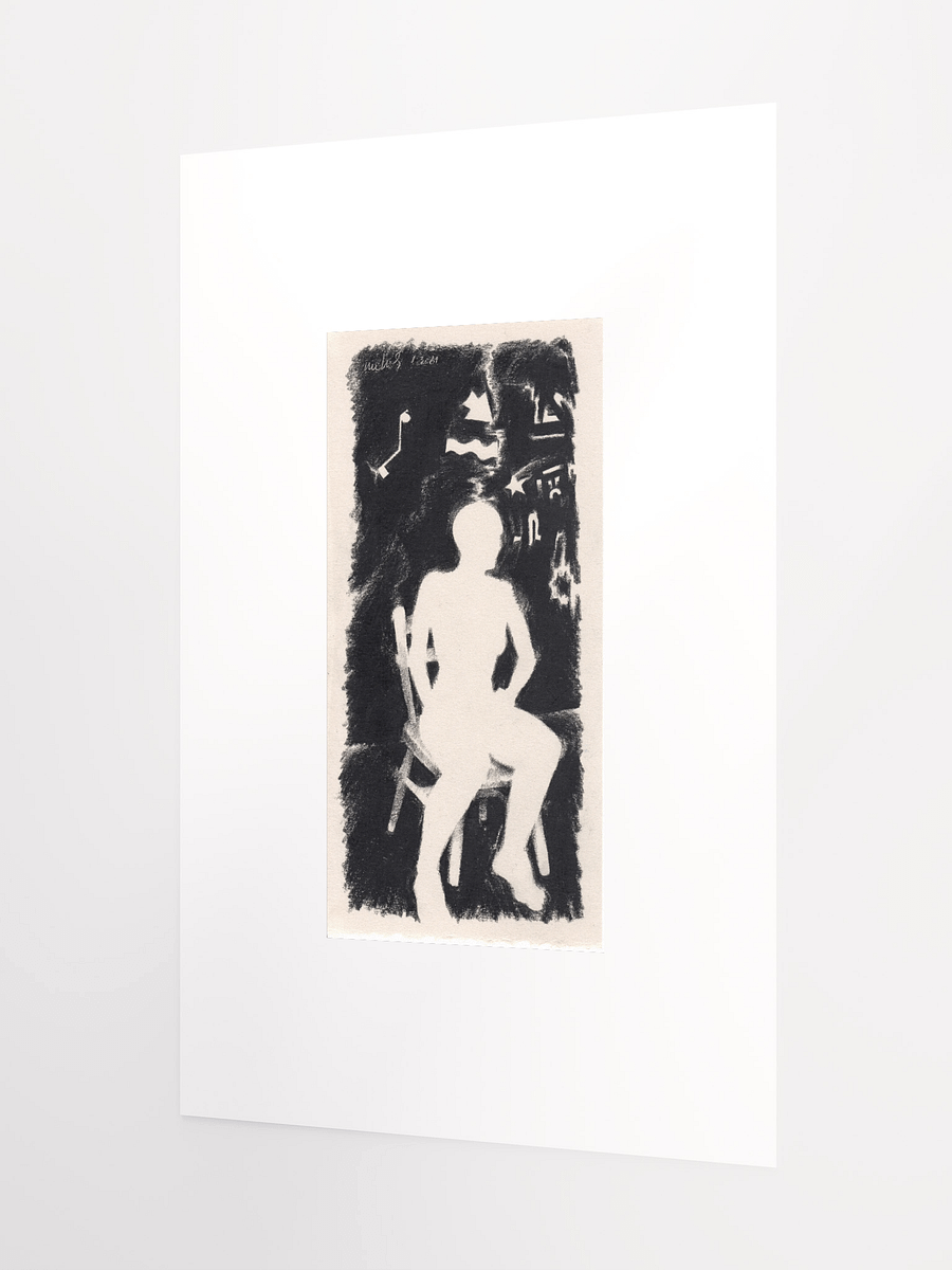 Seated Woman in Black 01.03.89 print product image (4)