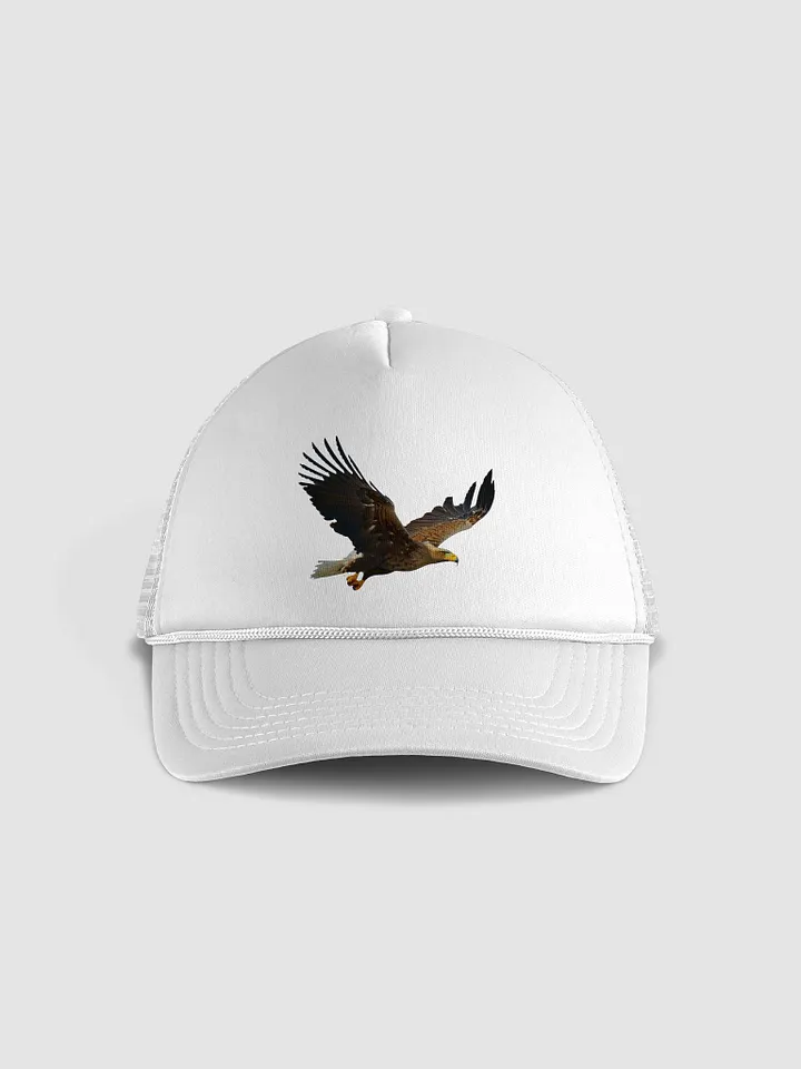 Soar Above the Rest: Valucap VC700 Foam Trucker Hat with Soaring Eagle Design product image (33)