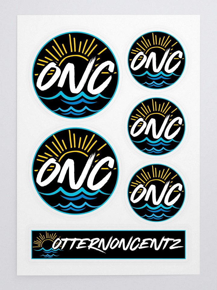 ONC Logo Sticker Sheet product image (2)