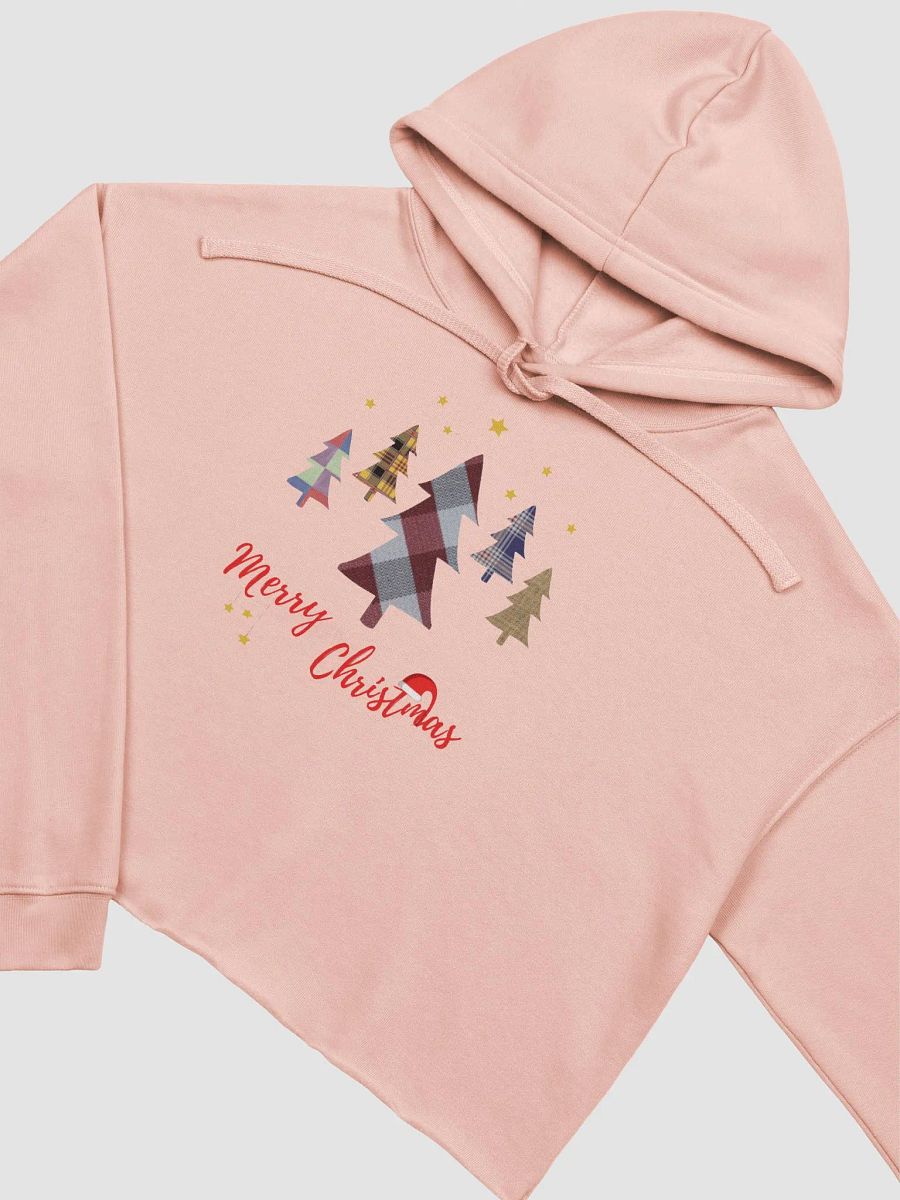 Happy Holidays in Christmas Fleece Crop Hoodie product image (3)