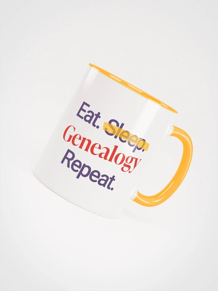 Eat, Genealogy, Repeat Ceramic Mug product image (6)