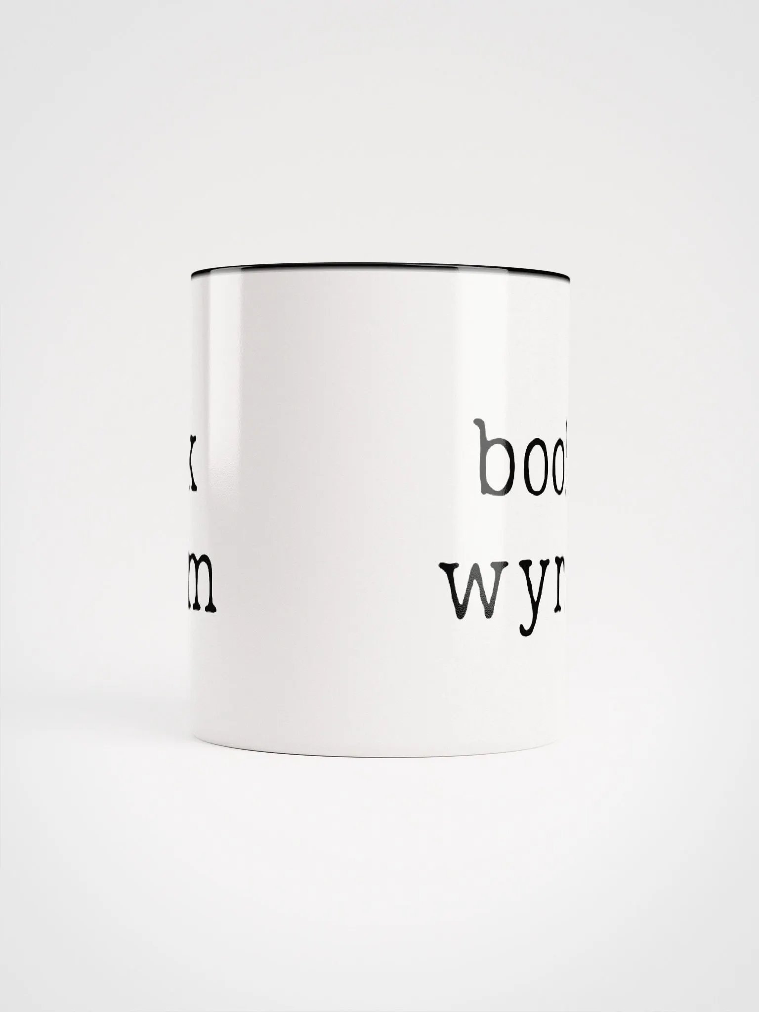 [book wyrm] mug (two-tone) product image (5)