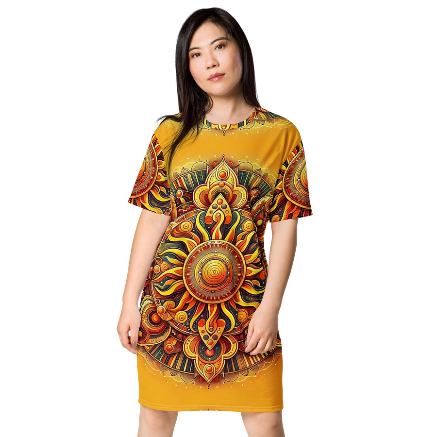 All-Over Print T-Shirt Dress product image (3)