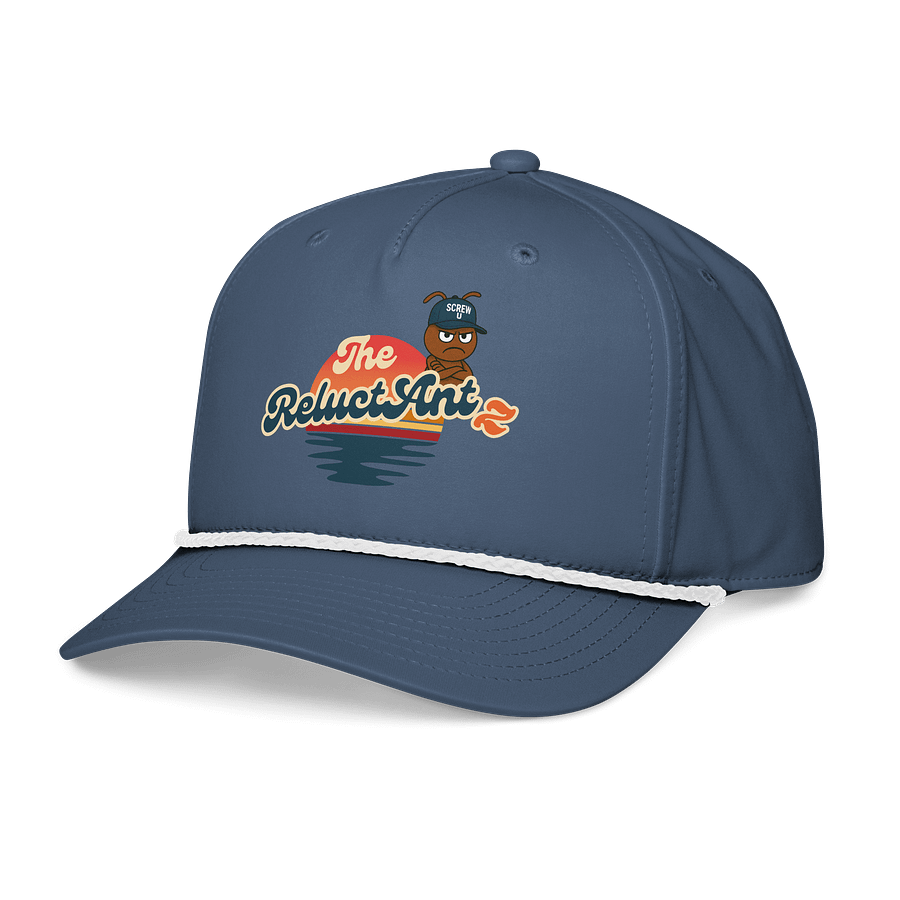 Screw U Hat by The ReluctAntz – Blue Rope Cap product image (3)