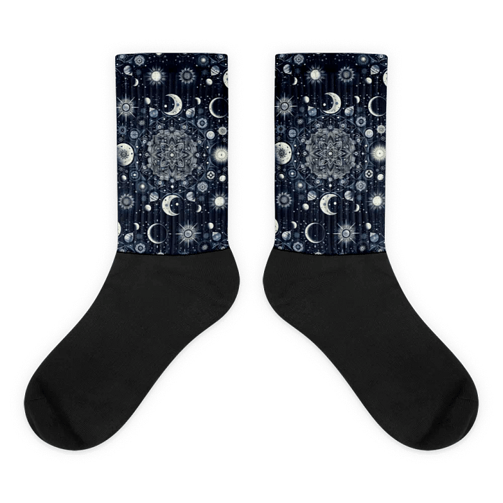 Black Foot Sublimated Socks product image (1)