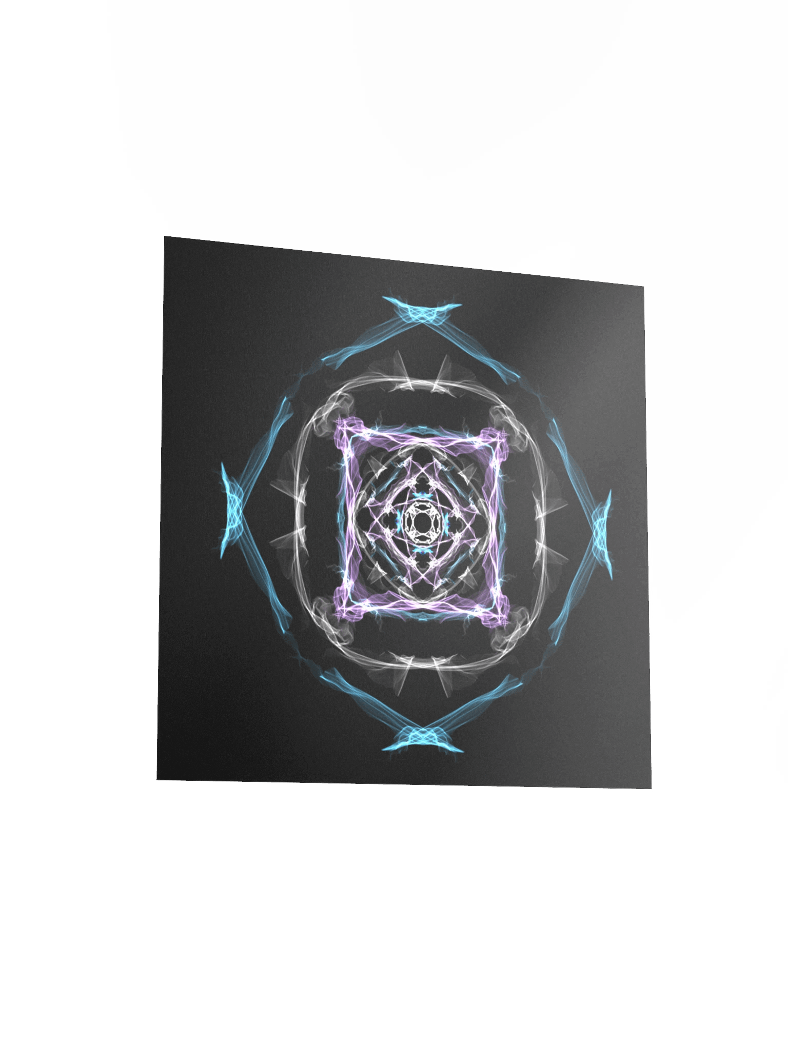 Aether Mandala Abstract Unframed Art Print | Sacred Geometry Poster product image (6)