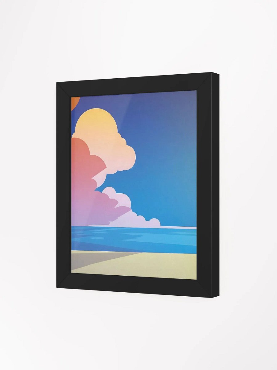Framed Poster of Big Clouds product image (3)
