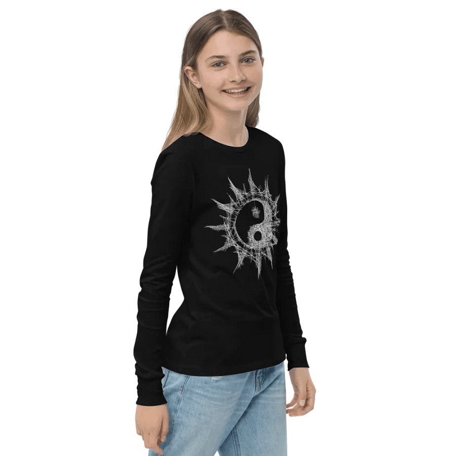 Cosmic Burst Youth Long Sleeve Tee product image (4)
