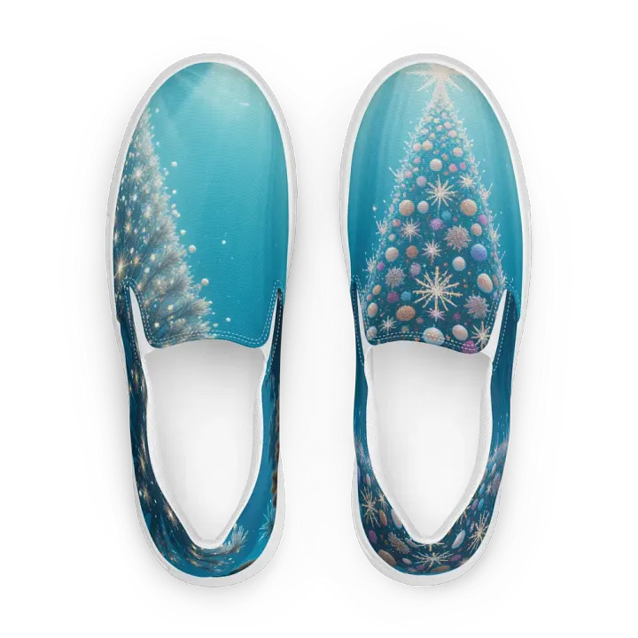 Underwater Christmas Magic Slip-On Shoes product image (1)
