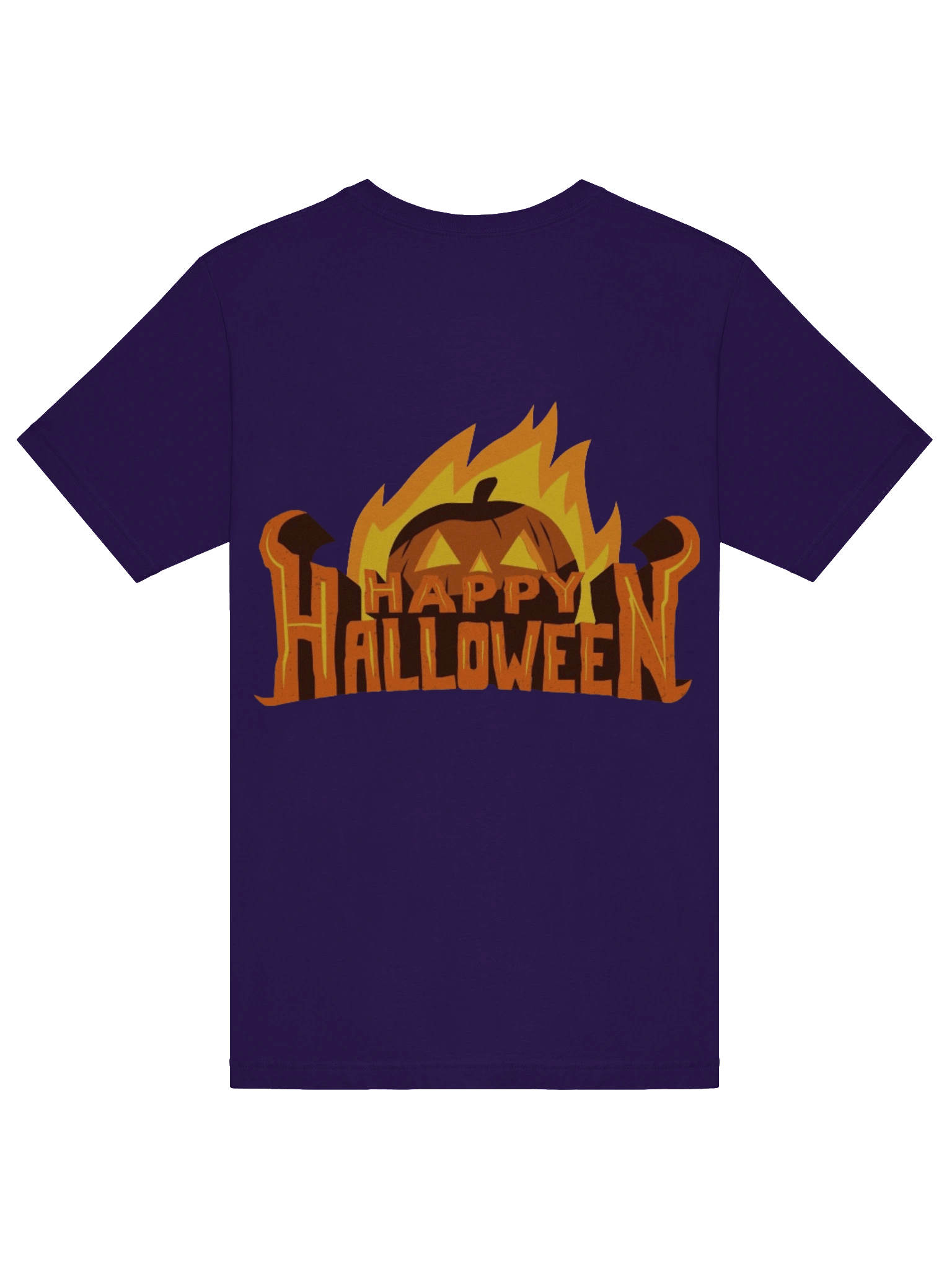 🎃 Happy Halloween Pumpkin Fire Glow Tee – Spooky & Fun Design for Halloween Night! product image (51)