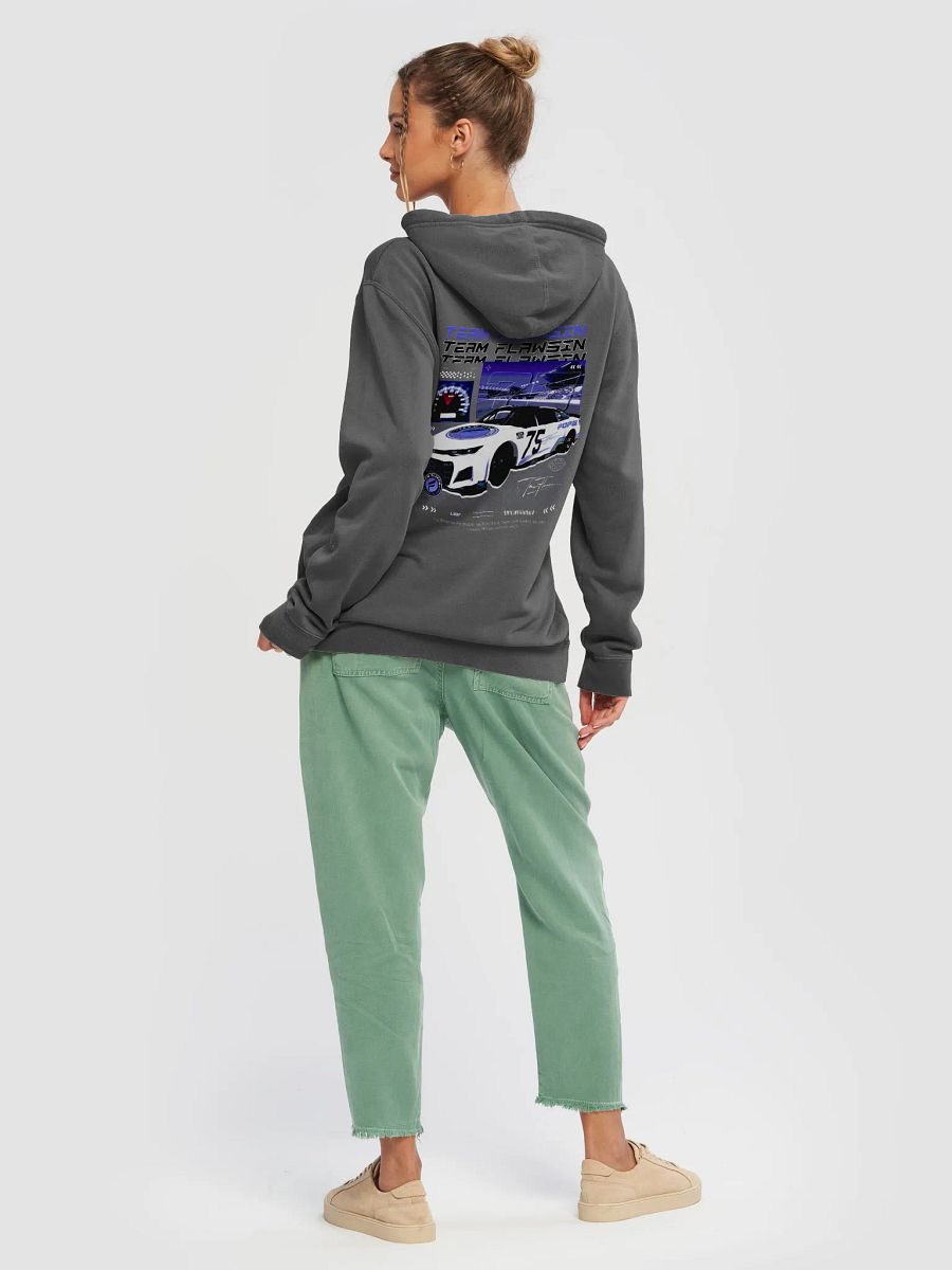 Team Flawsin High Octane Pigment Dyed Hoodie product image (4)
