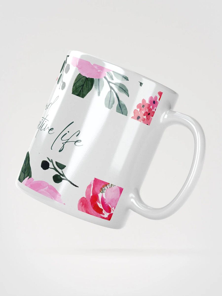 Positive Vibes Floral Mug product image (3)