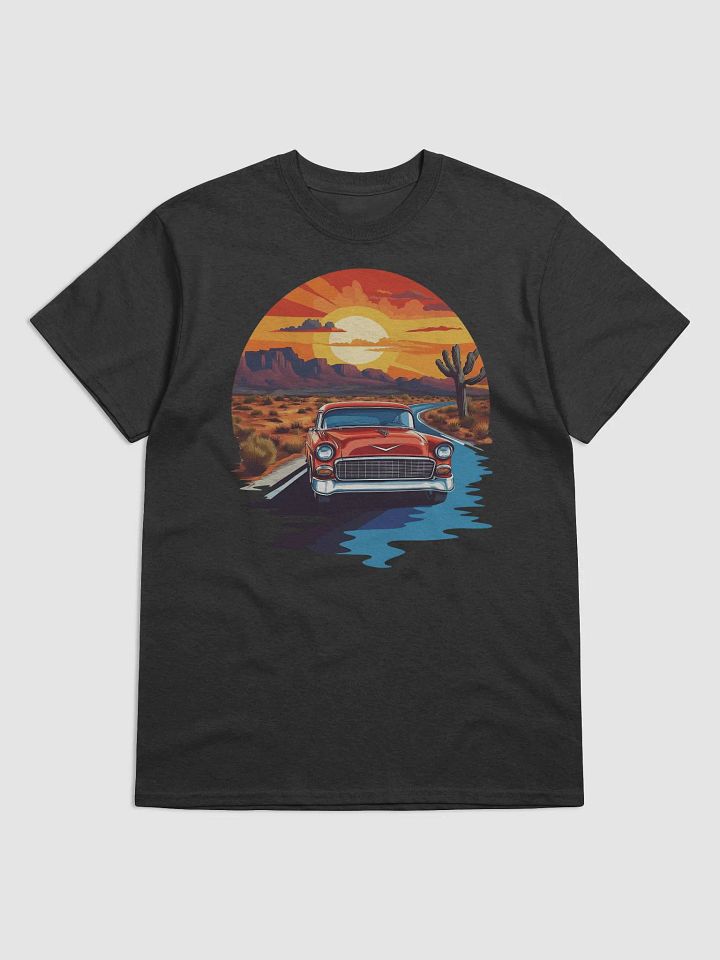 Retro car on route 66 #3 product image (1)