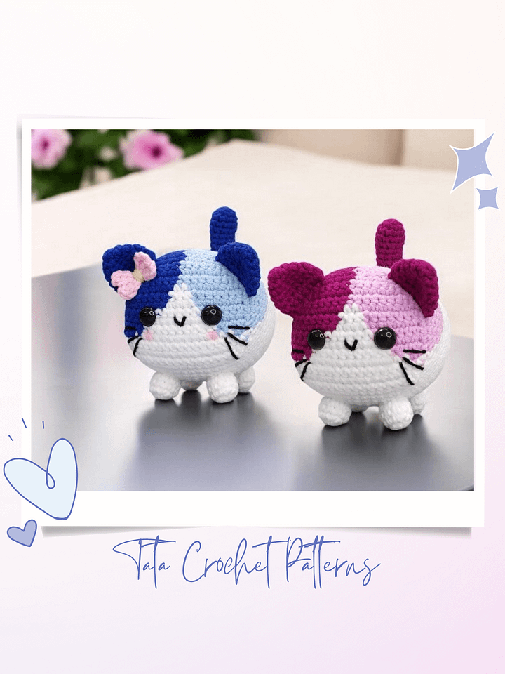 PDF Pattern - Crochet Cute Loaf Cat product image (1)