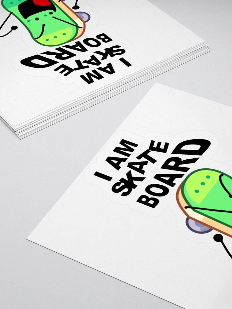 TIBS I AM SKATEBOARD STICKER product image (8)